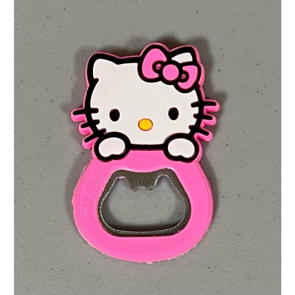 Hello Kitty Hot Pink Magnetic Beer Bottle Opener Fridge Magnet 🎀✨ #hellokitty